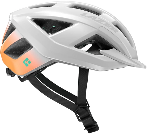 Kask uniwersalny Lazer Cerro KinetiCore White Flash Orange