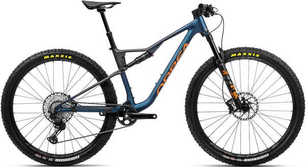 Rower MTB Orbea Oiz H10 (2023) Moondust Blue Leo Orange