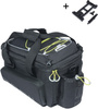 Torba na bagażnik Basil Miles XL Pro MIK + adapter (czarno-limonkowa 9-36 litrów)