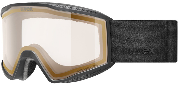 Gogle narciarskie fotochromowe UVEX Blast pro V (czarny mat | czerwone soczewki S0-S4)