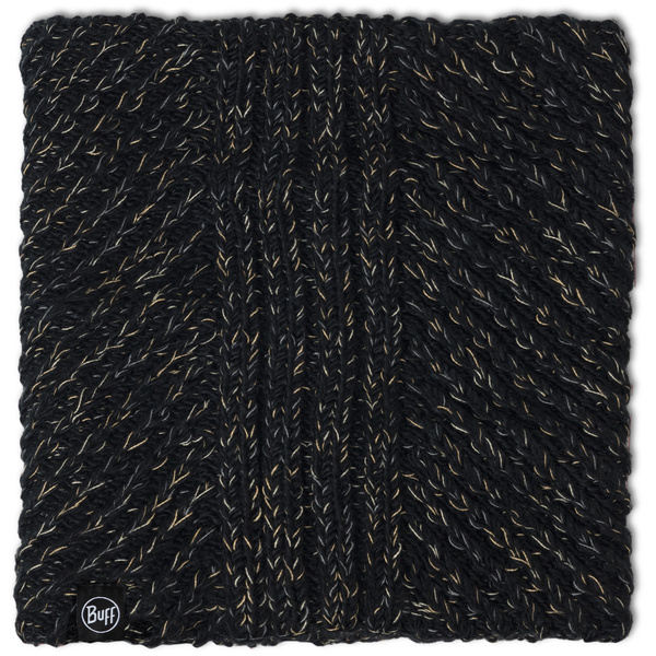 Bandana BUFF KNITTED & FLEECE NECKWARMER AKNA BLACK