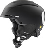 Kask narciarski Uvex Resolution MIPS (czarno-biały)
