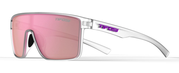 Okulary TIFOSI SANCTUM (przezroczyste; soczekwa różowa 13% transmisji światła)