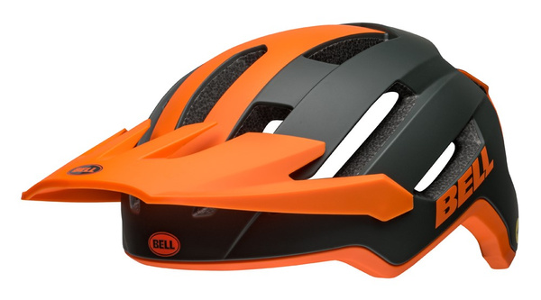 Kask MTB BELL 4FORTY AIR INTEGRATED MIPS (czarno-pomarańczowy)