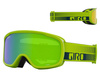 Gogle zimowe GIRO ROAM ANO LIME FLOW (soczewka LODEN GREEN i soczewka YELLOW)