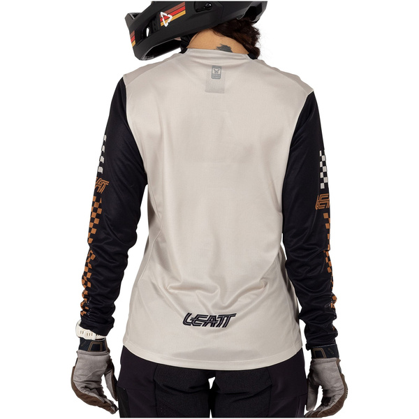 Koszulka damska z długim rękawem Leatt MTB Enduro 4.0 (kremowa)
