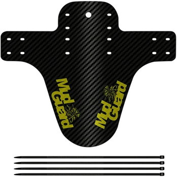 Błotnik przedni Mud Guard Carbon (czarno-żółty)