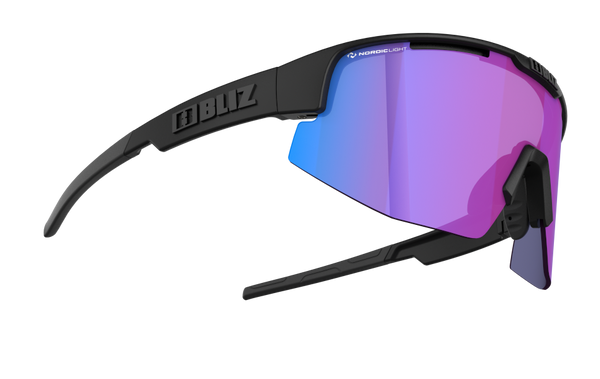 Okulary Bliz Active Matrix Nano Optics Matt Black (soczewki Nordic Light Begonia)