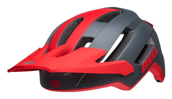 Kask MTB BELL 4FORTY AIR INTEGRATED MIPS (szaro-czerwony)