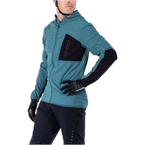 Kurtka Leatt MTB Trail 1.0 (turkusowa)