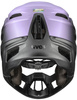 Kask fullface Uvex Revolt (czarno-fioletowy)
