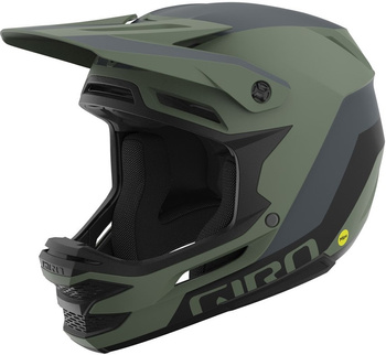 Kask full face GIRO Insurgent | MIPS Spherical | Matte Hedge Green Dark Shark