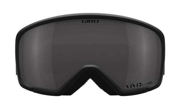 Gogle zimowe GIRO RINGO BLACK WORDMARK (soczewka lustrzana kolorowa VIVID-Carl Zeiss SMOKE)