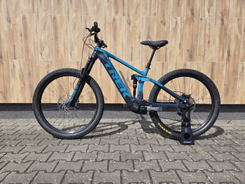 Używany rower elektryczny MTB Trek Rail 9 (2019) niebieski