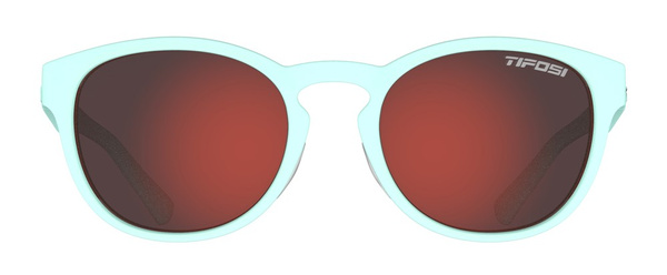 Okulary TIFOSI SVAGO (błękitne; soczewka czerwona 15% transmisji światła)