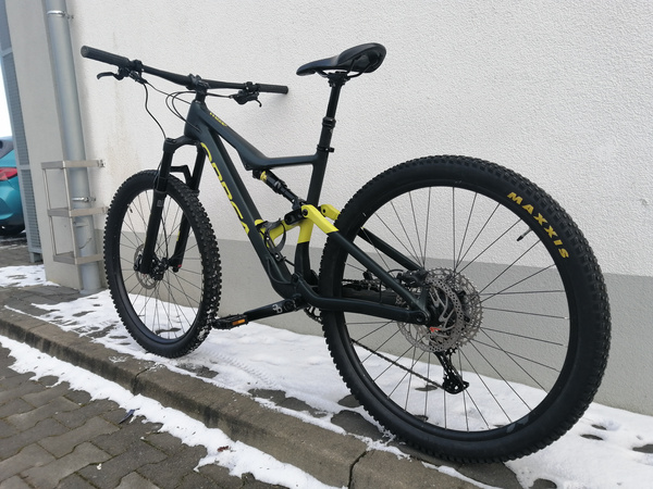 Używany rower MTB Orbea Occam H30 czarno-żółty