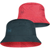 Kapelusz BUFF TRAVEL BUCKET HAT COLLAGE RED-BLACK M/L -RED-M/L-Standard