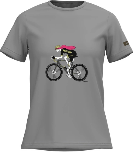 Koszulka damska Shimano Sentiero LTD (szara)