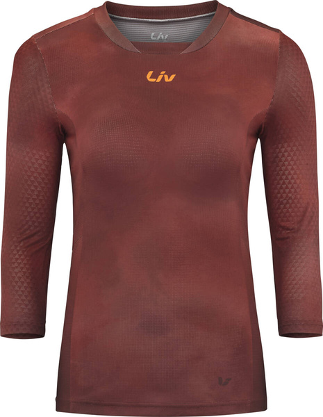 Koszulka damska z rękawami 3/4 Giant Liv Energize Sangria