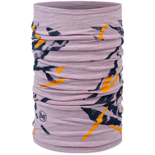 Bandana BUFF MERINO LIGHTWEIGHT PRINTS VIRTA GRAPE ICE
