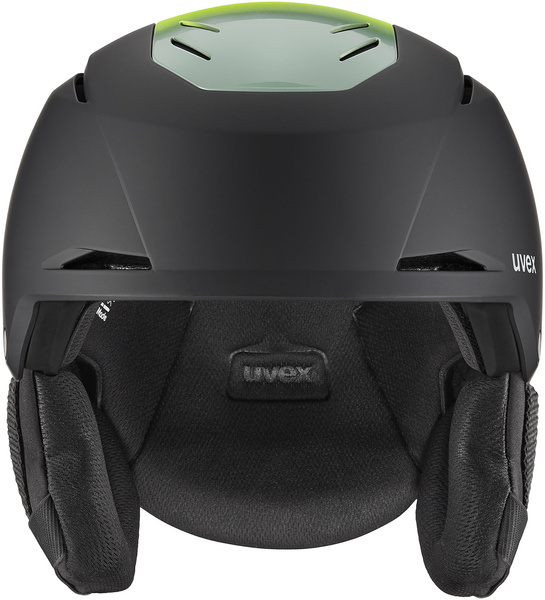 Kask narciarski Uvex Resolution (czarno-żółty)