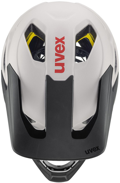 Kask fullface Uvex Revolt MIPS (biało-czarny)