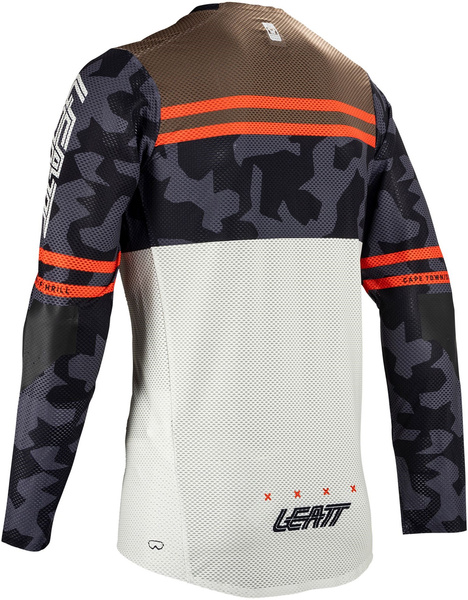 Koszulka z długim rękawem Leatt MTB Gravity 4.0 (biało-czarna)