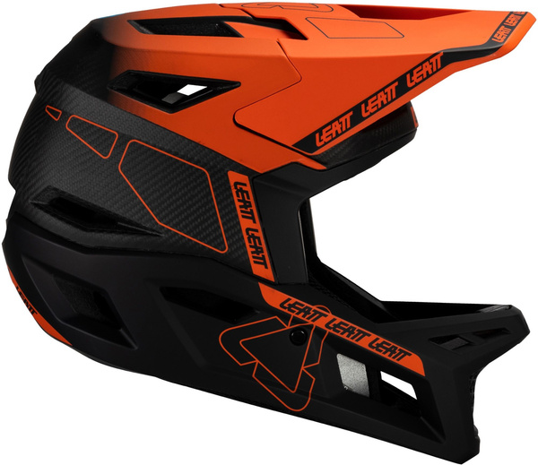 Kask full face Leatt MTB Gravity 6.0 Carbon V25 Glow