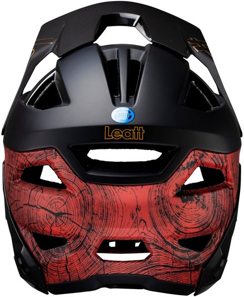 Kask full face Leatt MTB Enduro 3.0 V25 (wypinana szczęka 3w1) Rust