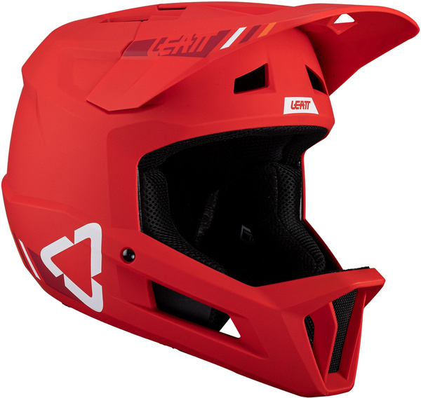 Kask full face dziecięcy Leatt MTB Gravity 1.0 Junior V23 Fire