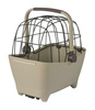 Kosz tylny na bagażnik BASIL BUDDY DOG BICYCLE BASKET REAR MIK, MIK system (ready to go), Adapter Plate 2.0 (blokada), plastik, poduszka, biscotti brown (NEW)