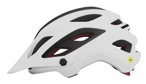 Kask rowerowy MTB GIRO MERIT MIPS SPHERICAL biało-czarny