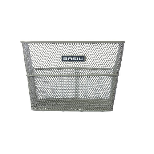 Kosz tylny na bagażnik BASIL CENTO FM, FIXED MOUNTED, mocowanie stałe, stalowy olive green (NEW)