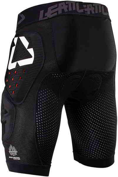 Spodenki z ochraniaczami Leatt Impact Shorts 3DF 4.0