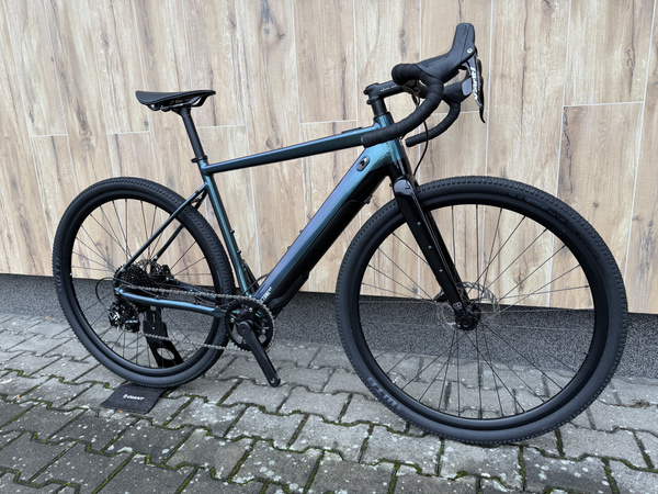 Potestowy rower gravel elektryczny Octane One E-GRD Dark Teal Metallic