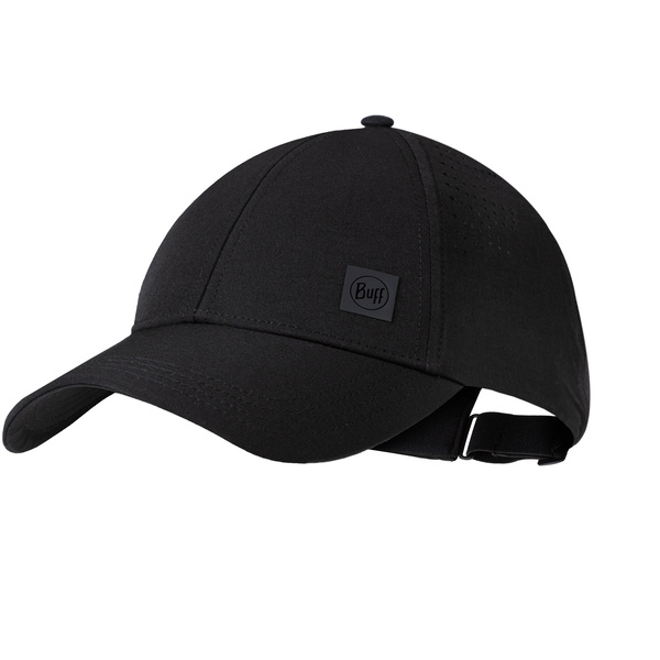 Czapka z daszkiem BUFF SUMMIT CAP SOLID BLACK S/M