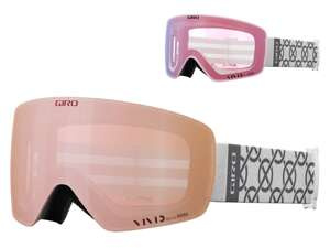 Gogle zimowe GIRO CONTOUR RS WHITE MONOGRAM (soczewka lustrzana kolorowa VIVID-Carl Zeiss ROSE GOLD i soczewka lustrzana kolorowa VIVID-Carl Zeiss INFRARED)