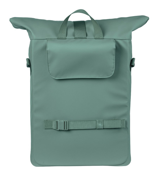 Sakwa pojedyncza BASIL BROOKLYN shoulder bag 17L, MIK Hooks, silvergreen (NEW 2026)