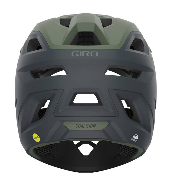 Kask full face GIRO COALITION SPHERICAL (czarno-zielony)