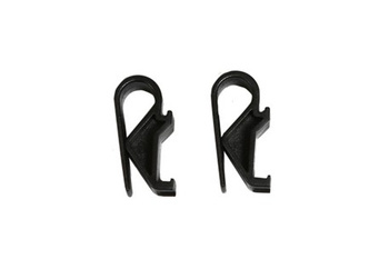 Zestaw haków BASIL HOOK-ON SYSTEM do samodzielnego montażu, na standardowy bagażnik, średnica Ø16 mm, 2szt. czarny (NEW)