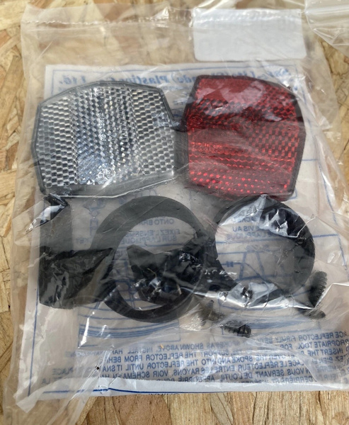 Zestaw odblasków (przedni i tylny)