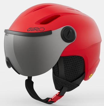 Kask zimowy dziecięcy GIRO BUZZ MIPS (matte red) (2026)