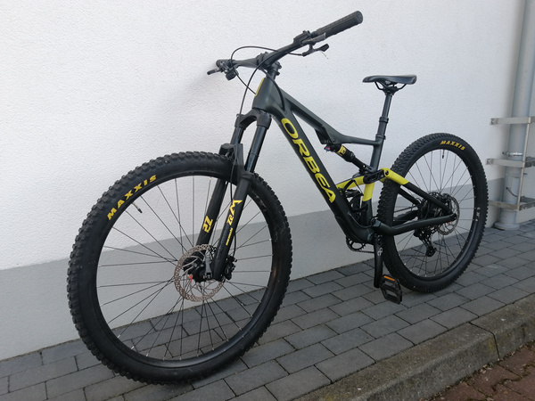 Używany rower MTB Orbea Occam H30 czarno-żółty