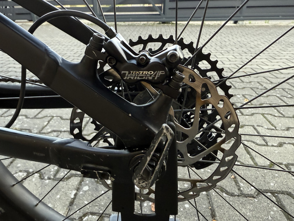 Używany rower elektryczny MTB Trek Rail 9 (2021) zielony