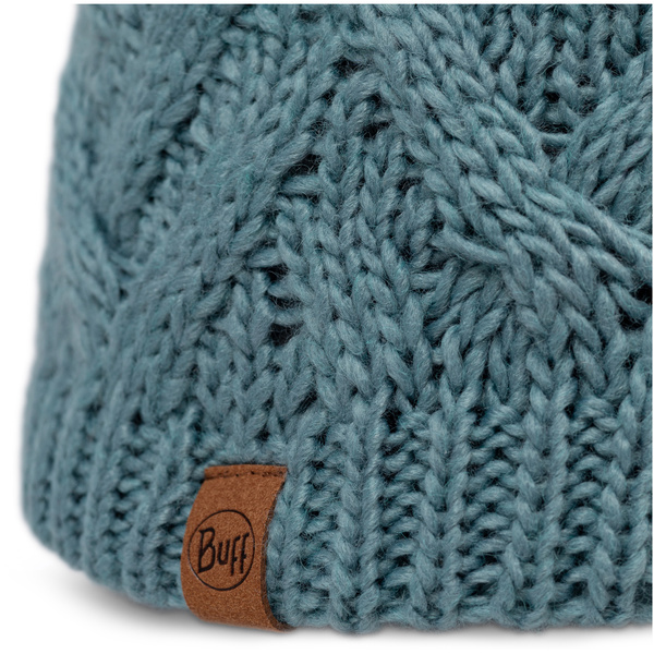Czapka BUFF KNITTED & FLEECE BAND BEANIE CARYN BLUE GRASS