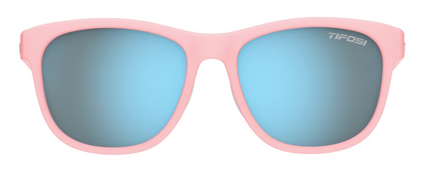 Okulary TIFOSI SWANK  (różowe; soczewka niebieska 11,2% transmisja światła)