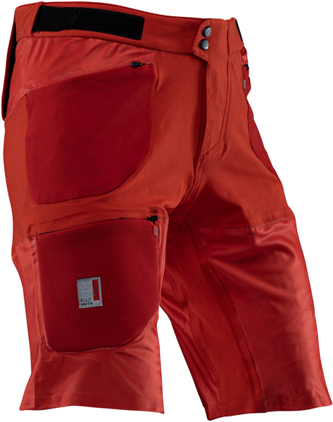 Spodenki Leatt MTB AllMtn 3.0 (pomarańczowe)