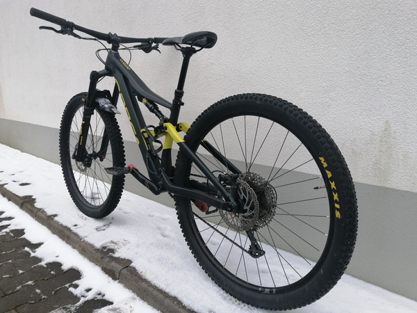 Używany rower MTB Orbea Occam H30 czarno-żółty