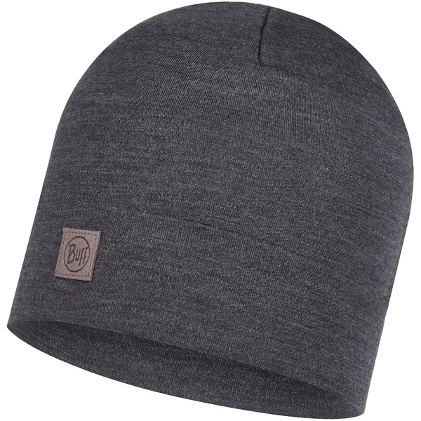 Czapka BUFF MERINO HEAVYWEIGHT BEANIE SOLID GREY