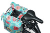 Sakwa podwójna BASIL BLOOM FIELD DOUBLE PANNIER BAG 28-35L, Universal Bridge System, sky blue